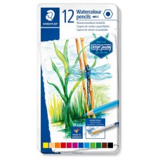 ESTUCHE METÁLICO CON 12 LÁPICES, COLORES SURTIDOS STAEDTLER 146C M12 (Espera 4 dias) en Huesoi